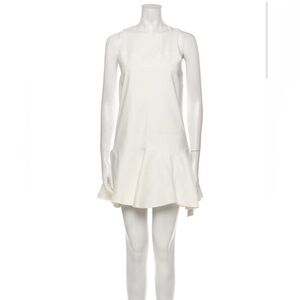 Alexis Elegant White Sleeveless Dress